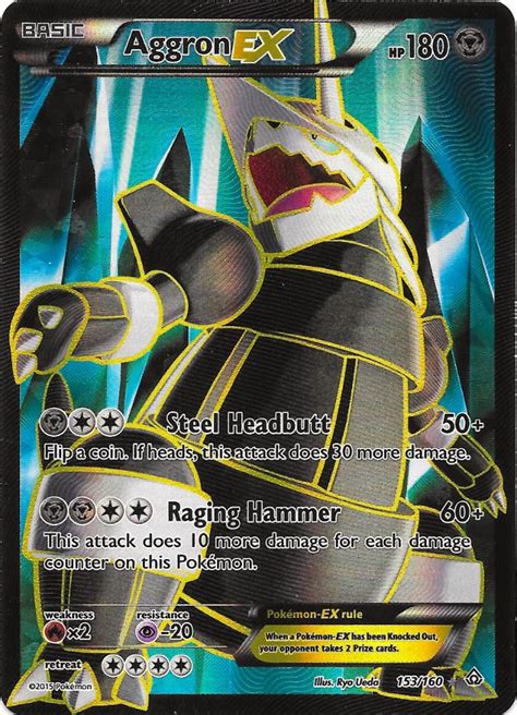 aggron ex pokemon card.